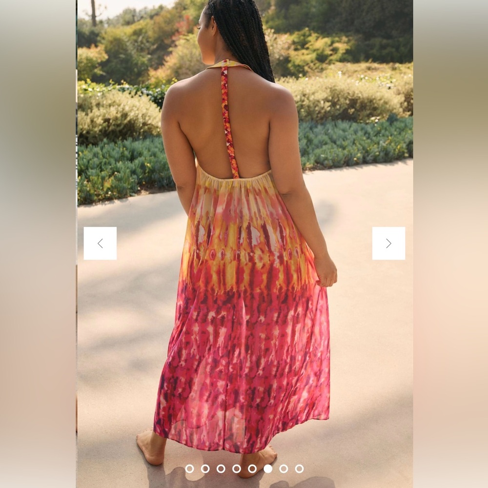 NWT Anthropologie Vibrant Tie-Dye Maxi Dress size XS (runs big) - Picture 8 of 9